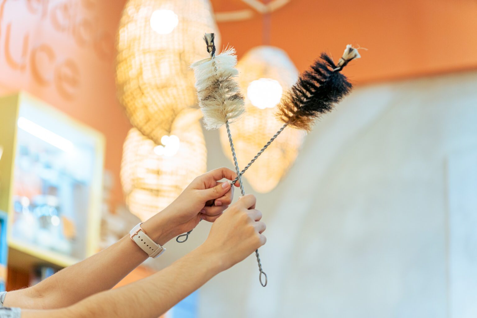 Cepillo para limpiar botellas y termos Zero by EcoPaolaTineo